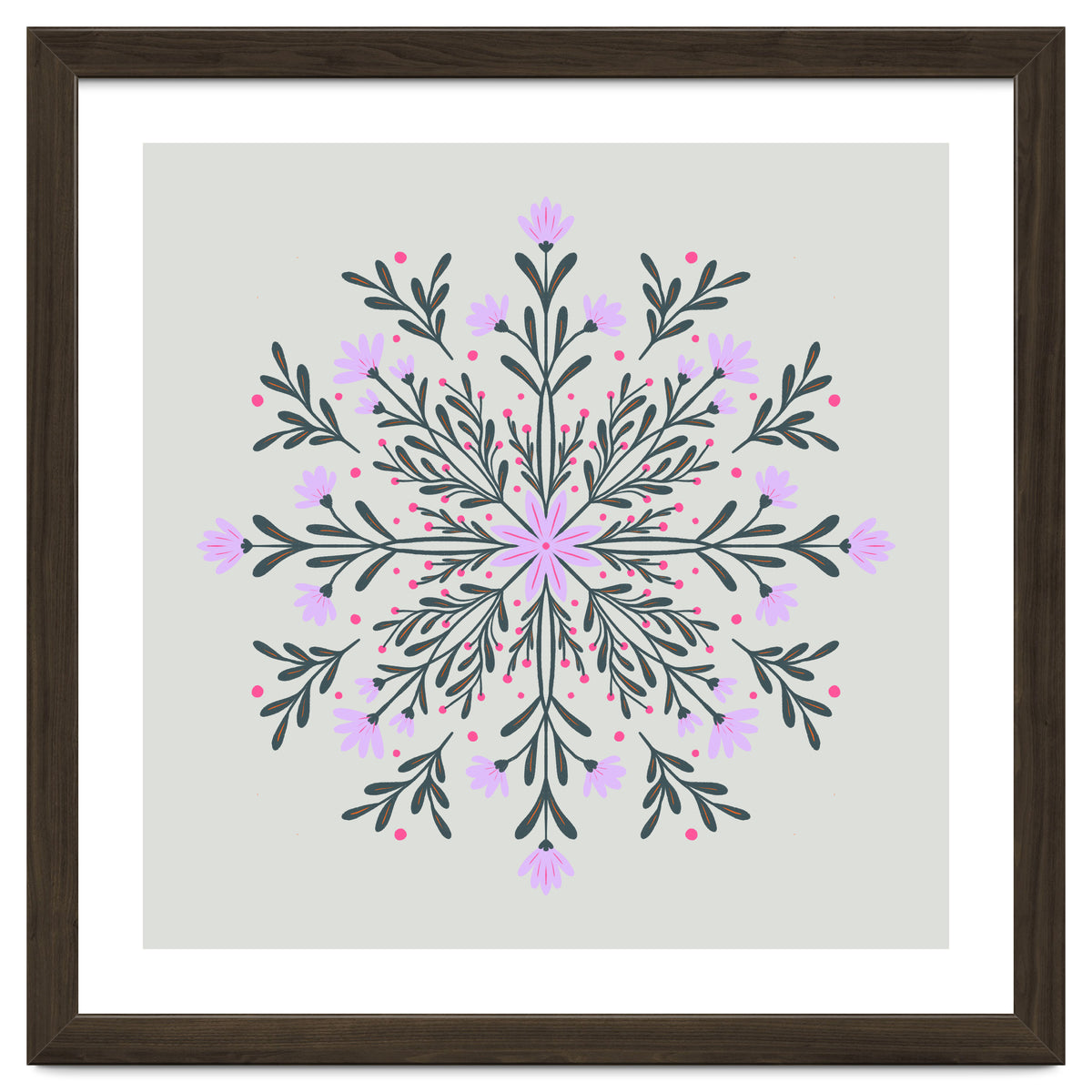Spring Flowers Mandala