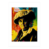 Jane Addams Colorful Abstract Art (Print Only) thumbnail