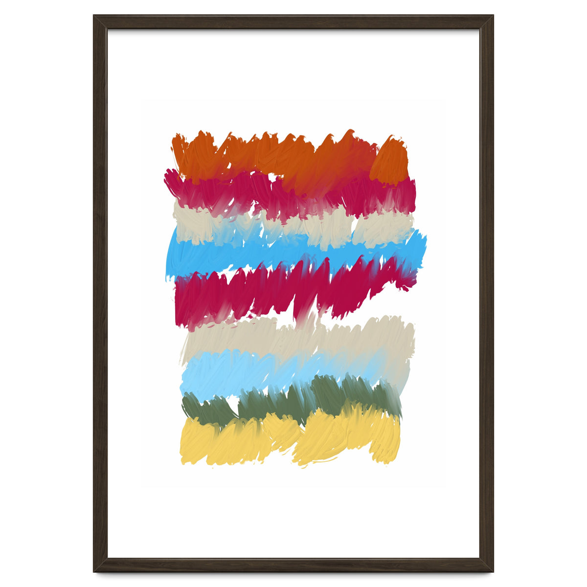 Abstract Color Palette Study