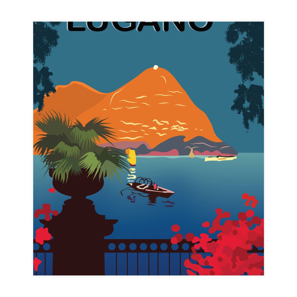 Lake Lugano (Print Only)