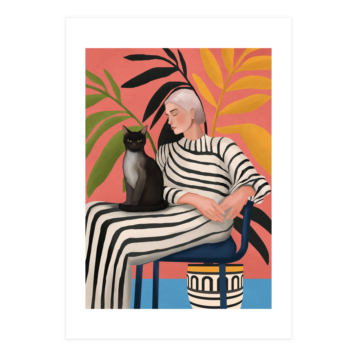 The Cat And The Calm (Print Only)