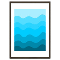 Blue gradient design