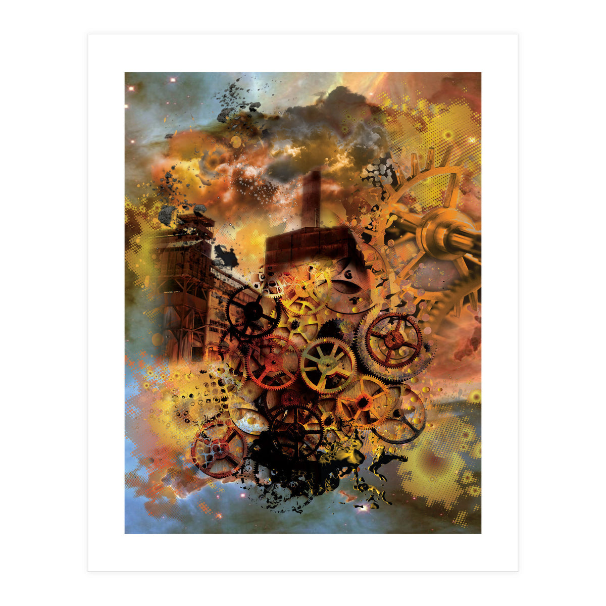 Steampunk Industrial Revolution (Print Only)