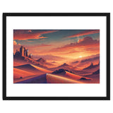 Vintage Chile, Atacama Desert Sunset Poster thumbnail