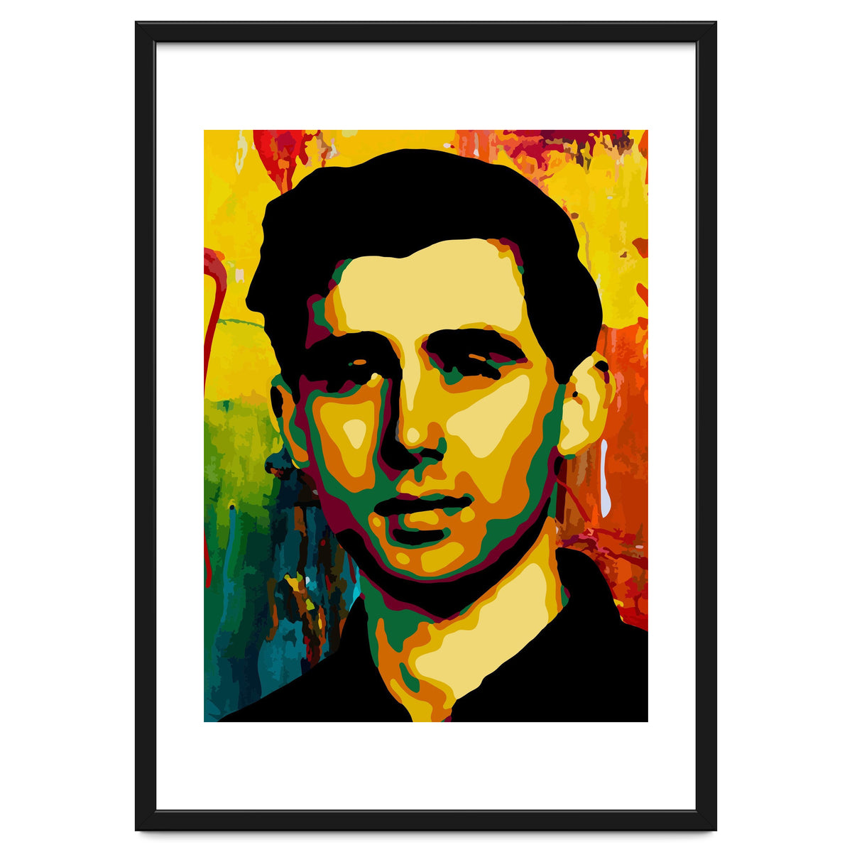 Andrew Goodman Activist Colorful Abstract Art