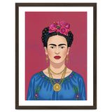 Frida Kahlo Portrait Illustration thumbnail