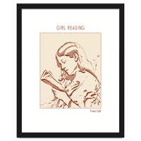 Girl Reading – Franz Eybl