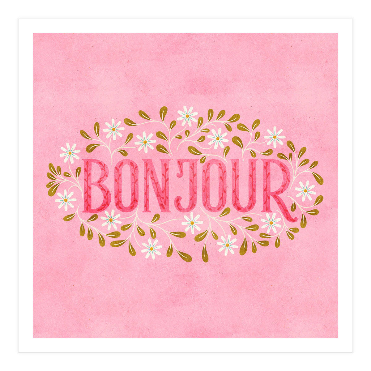 Bonjour (Print Only)