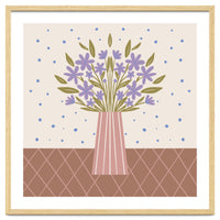 Flower Vase Mocha Mousse