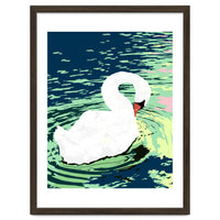 Self Reliance, Swan Birds Painting, Self Esteem Self Love Positivity, Proud Freedom Independence Wildlife Animals