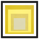 JOSEF ALBERS - HOMAGE TO THE SQUARE YELLOW WHITE thumbnail