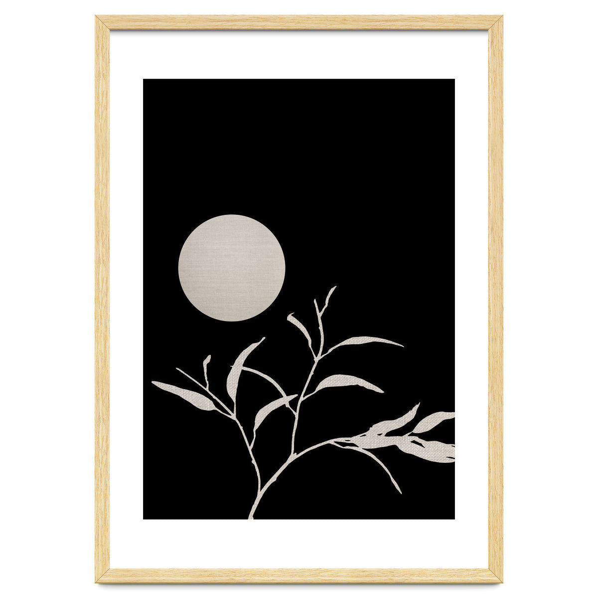 Moon & Leaf