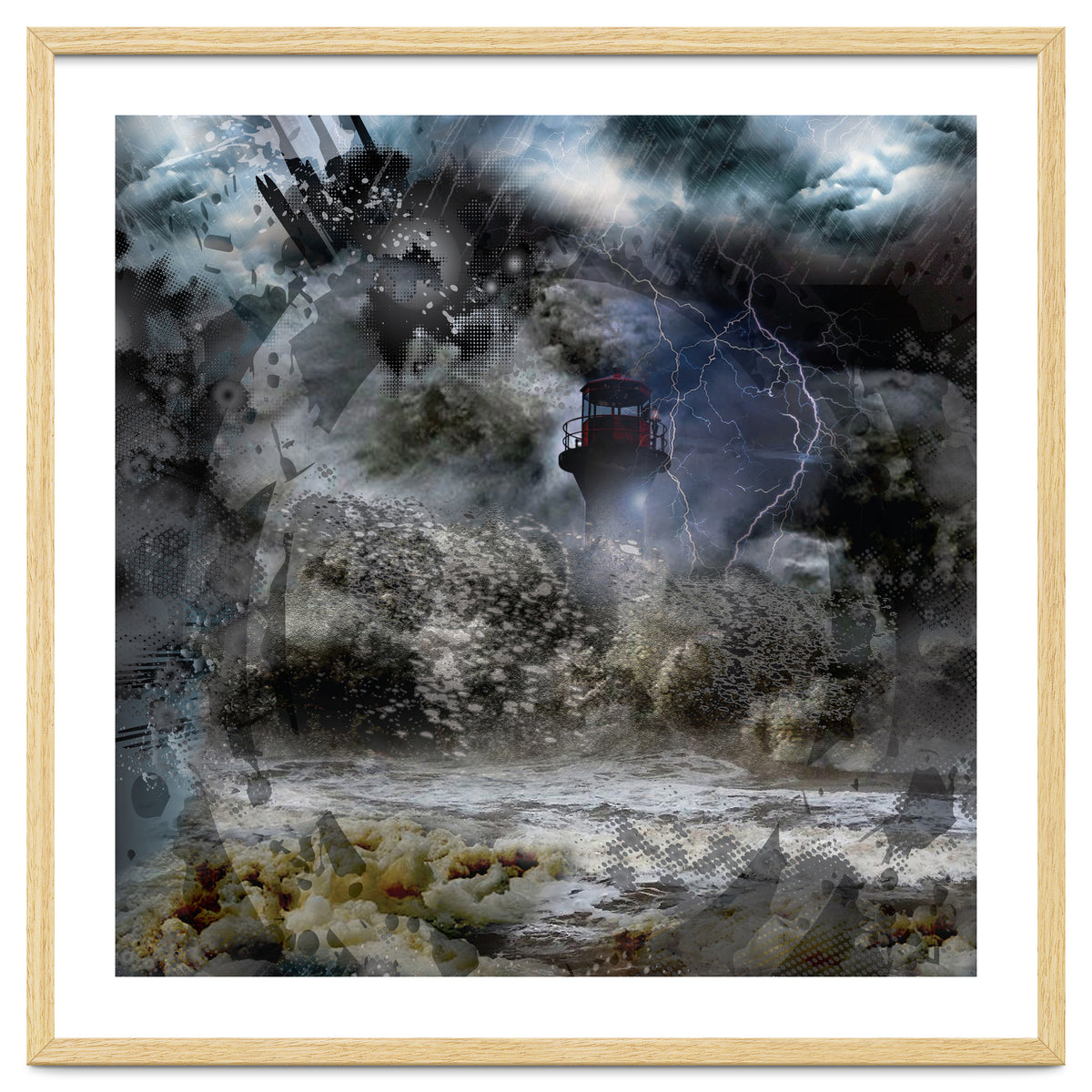 Lighthouse Storm