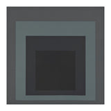 JOSEF ALBERS - HOMAGE TO THE SQUARE BLACK GREY (Print Only) thumbnail