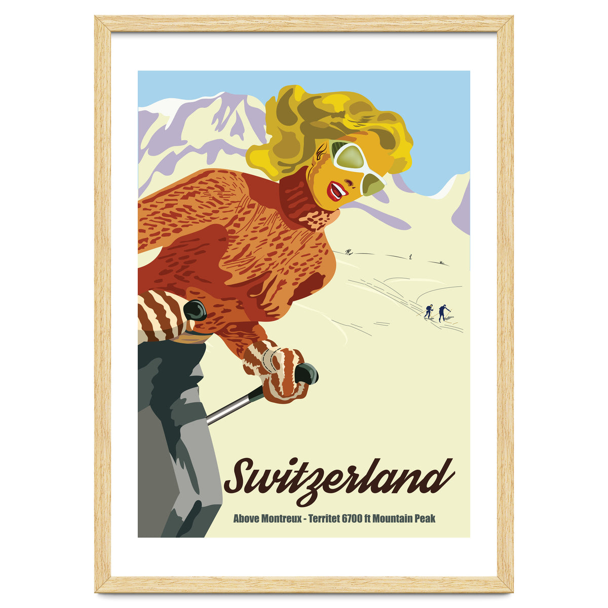 Switzerland Above Montreux