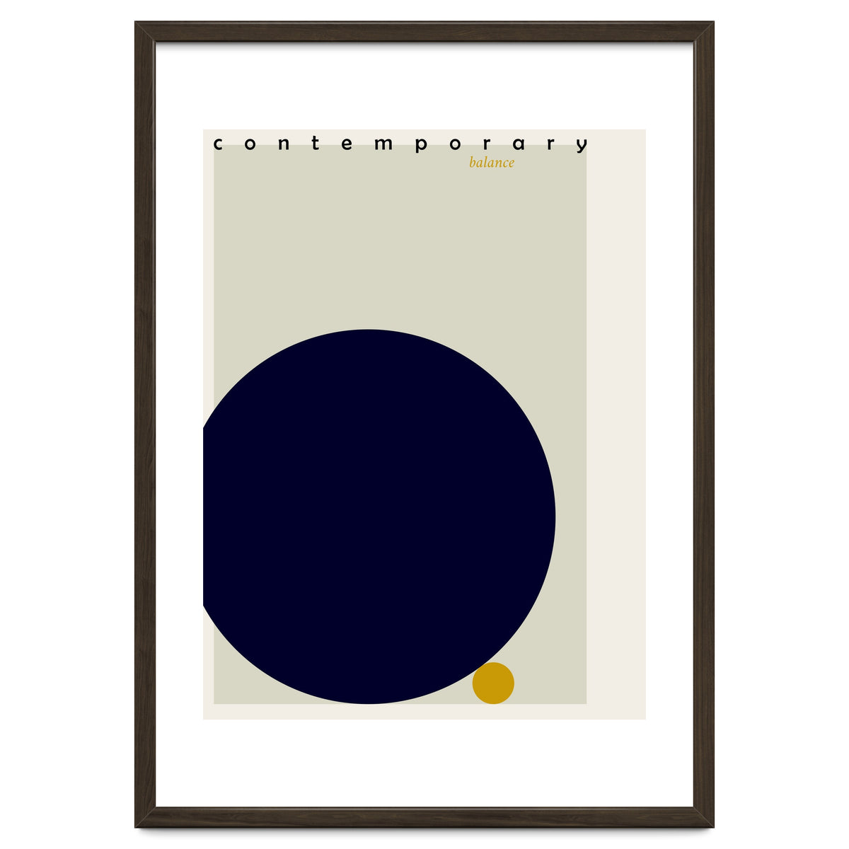 expectant iteration contemporary balance