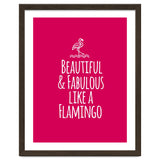 Beautiful and fabulous like a flamingo thumbnail
