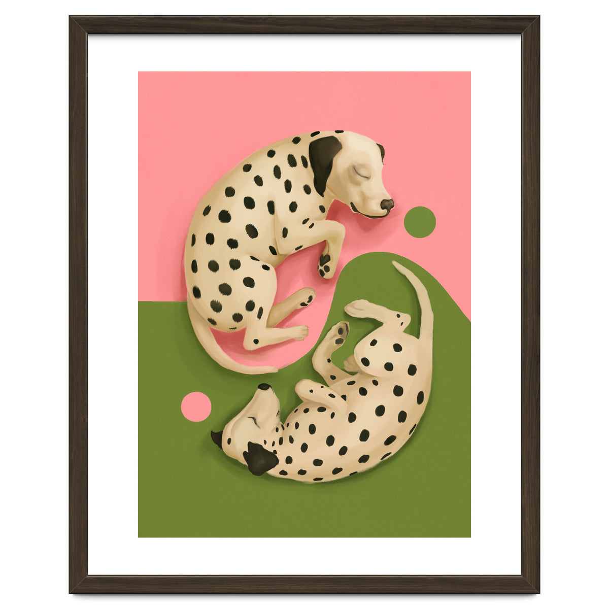 Yin And Yang Dalmatians