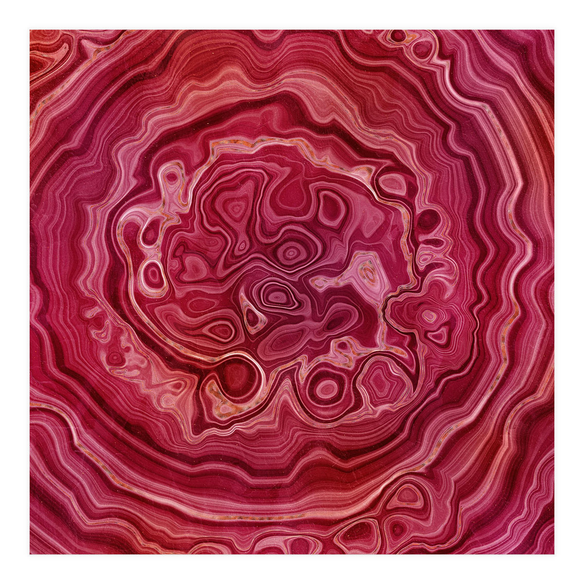 Red Agate Texture 07 (Print Only)