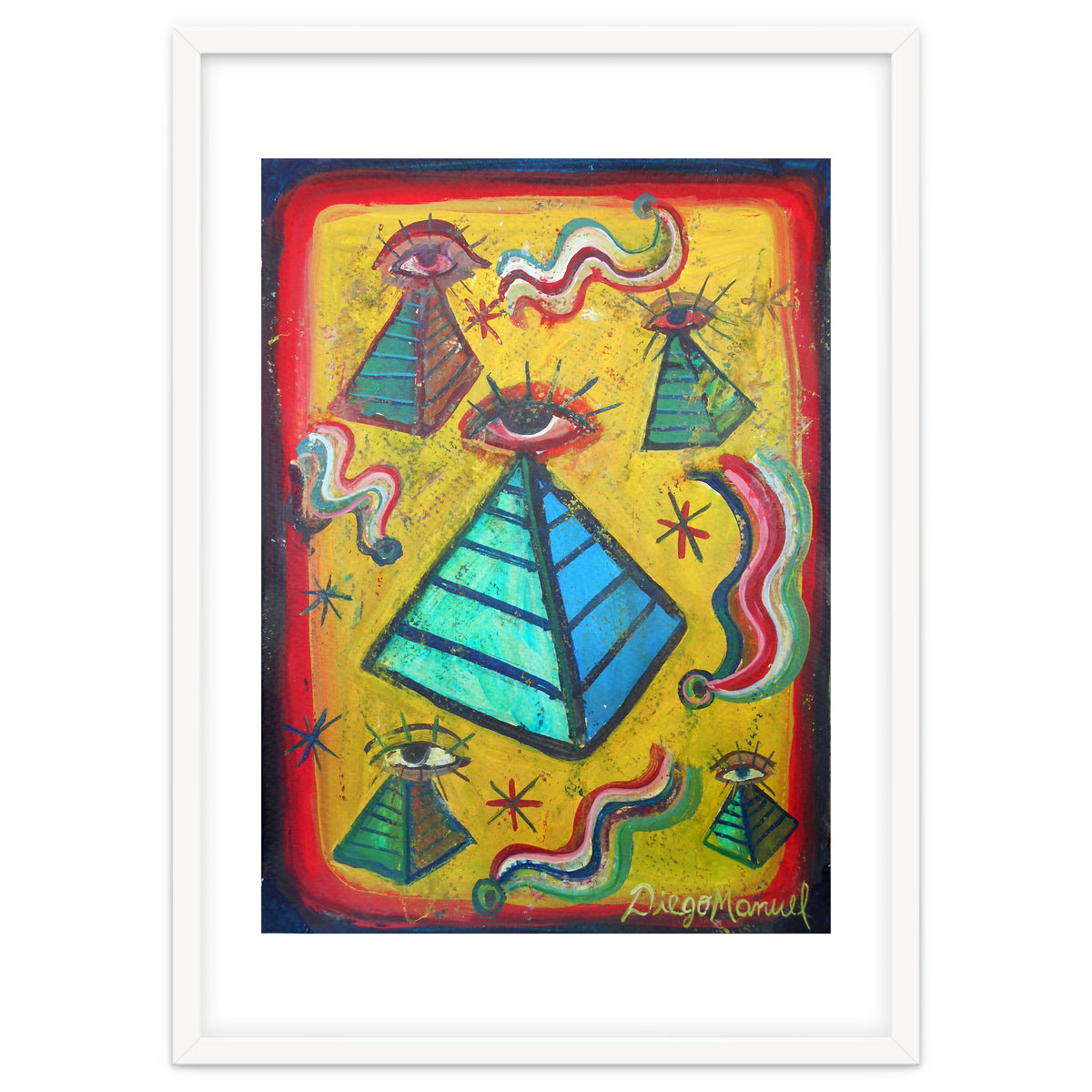 Piramides Ojos Y Cometas