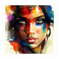 Radiant Bindi Hindu Portrait (Print Only)