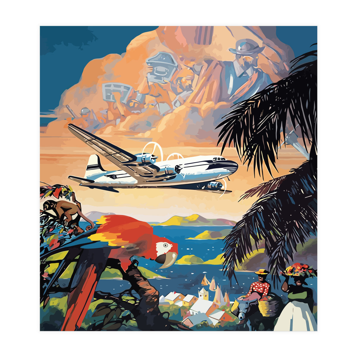 Caribbean Islands (Print Only)