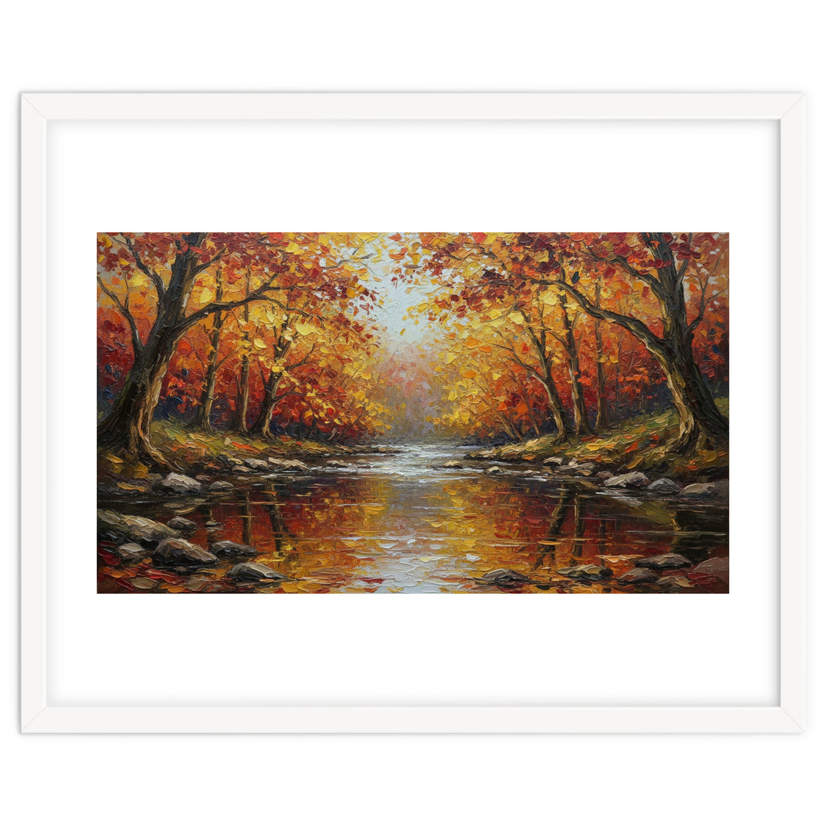 Golden Autumn Creek