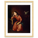 Child Madonna Asleep. La Virgen niña dormida. 1664. Jerez de la Frontera collegiate church. thumbnail