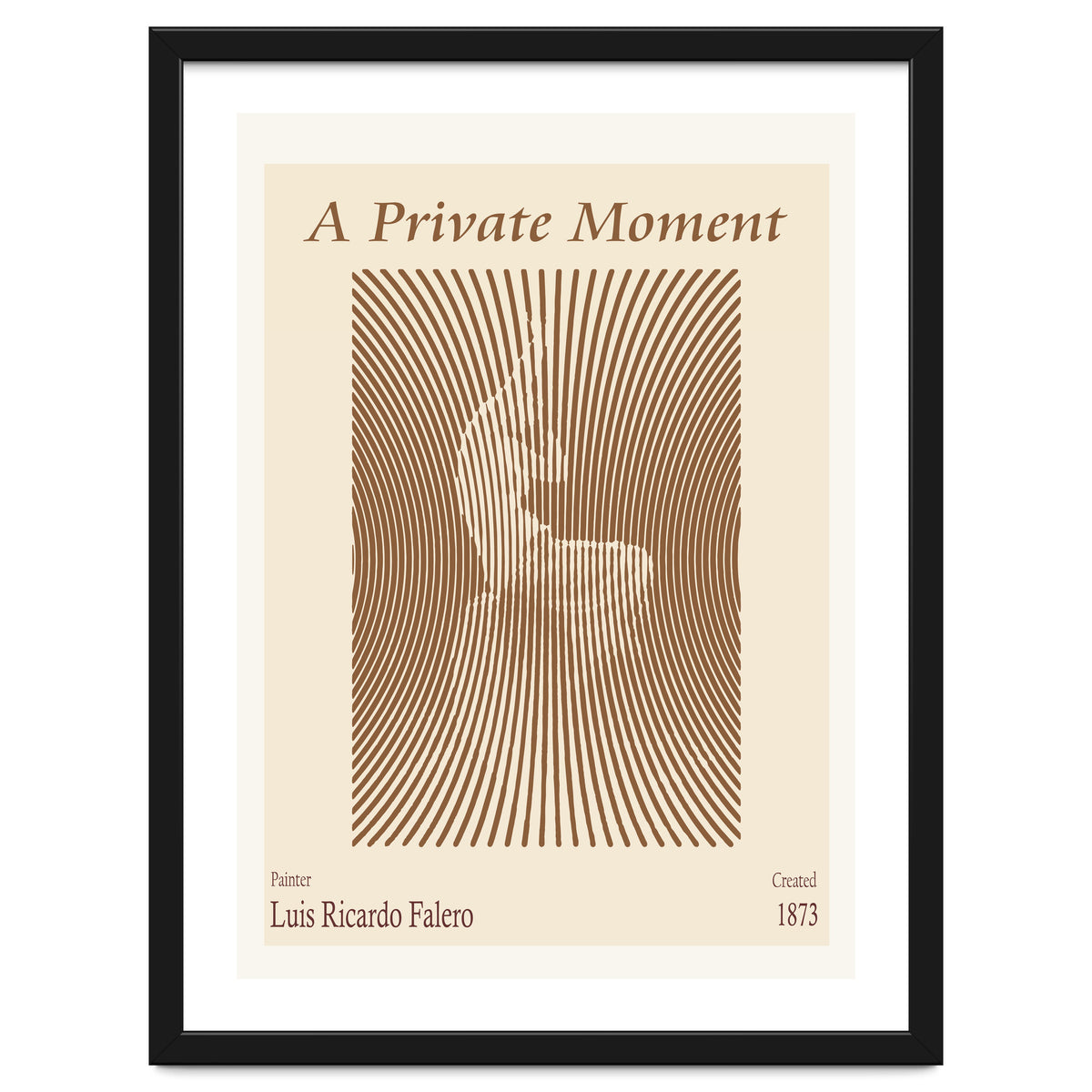 A Private Moment by Luis Ricardo Falero