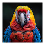 Close Up Portrait Of A Colorful Macaw Parrot (Print Only) thumbnail
