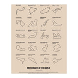 Grand Prix Formula One Circuits Racing Car (Print Only) thumbnail