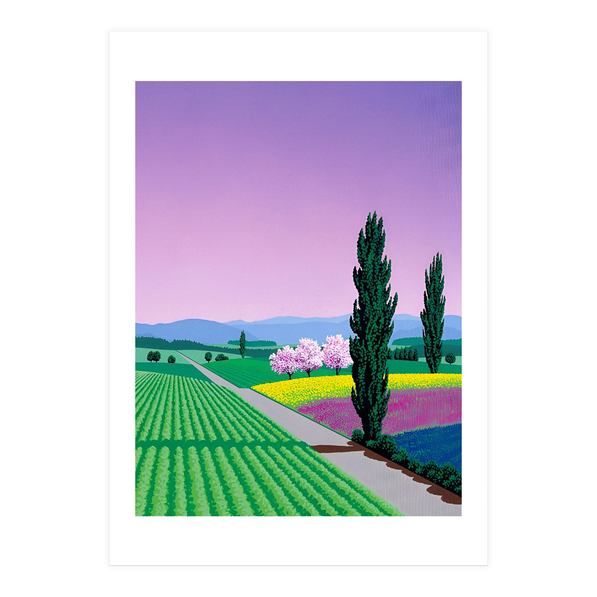 Hiroshi nagai - The Heavenly Landscape (Print Only)