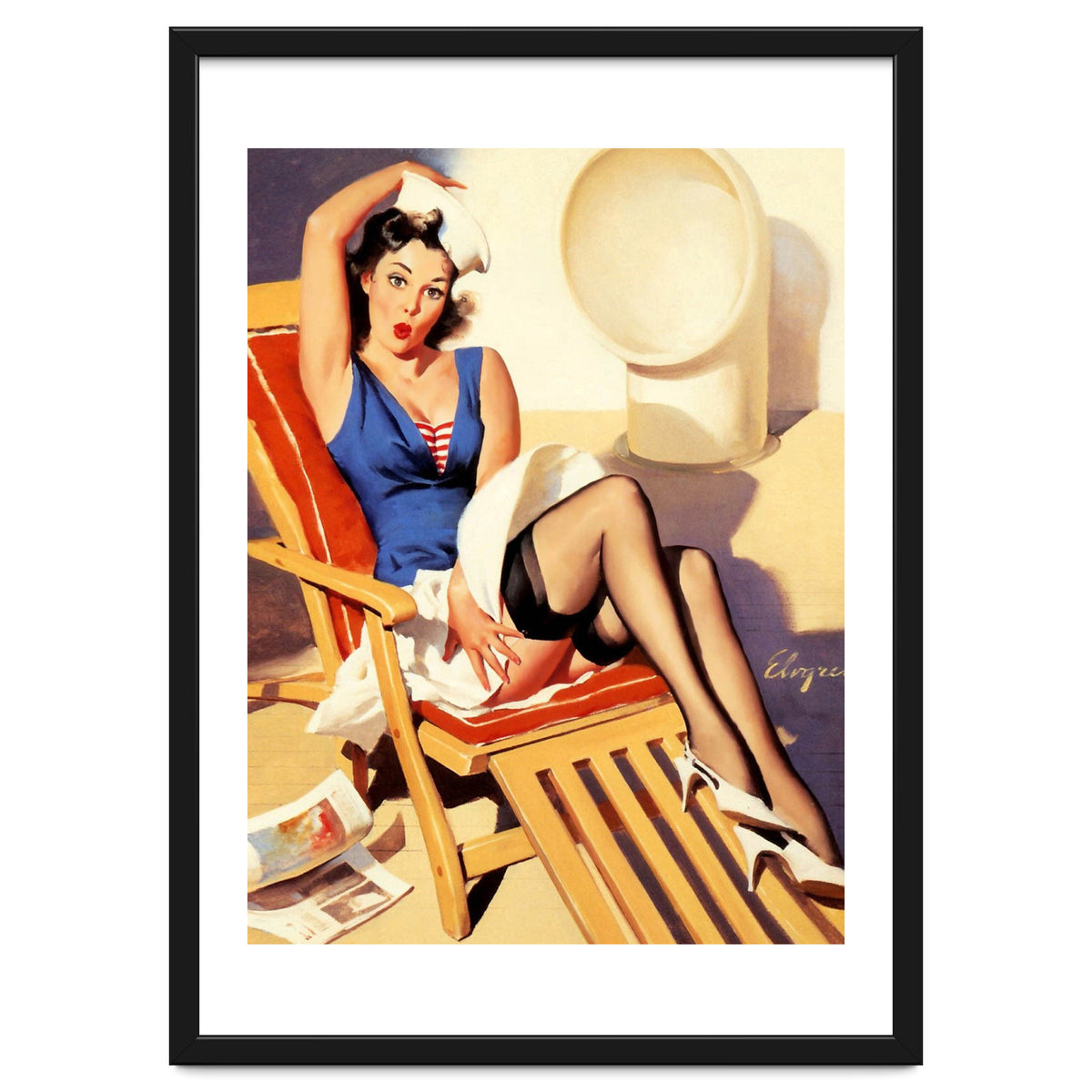 Sudden Wind On The Shipboard Cruiser