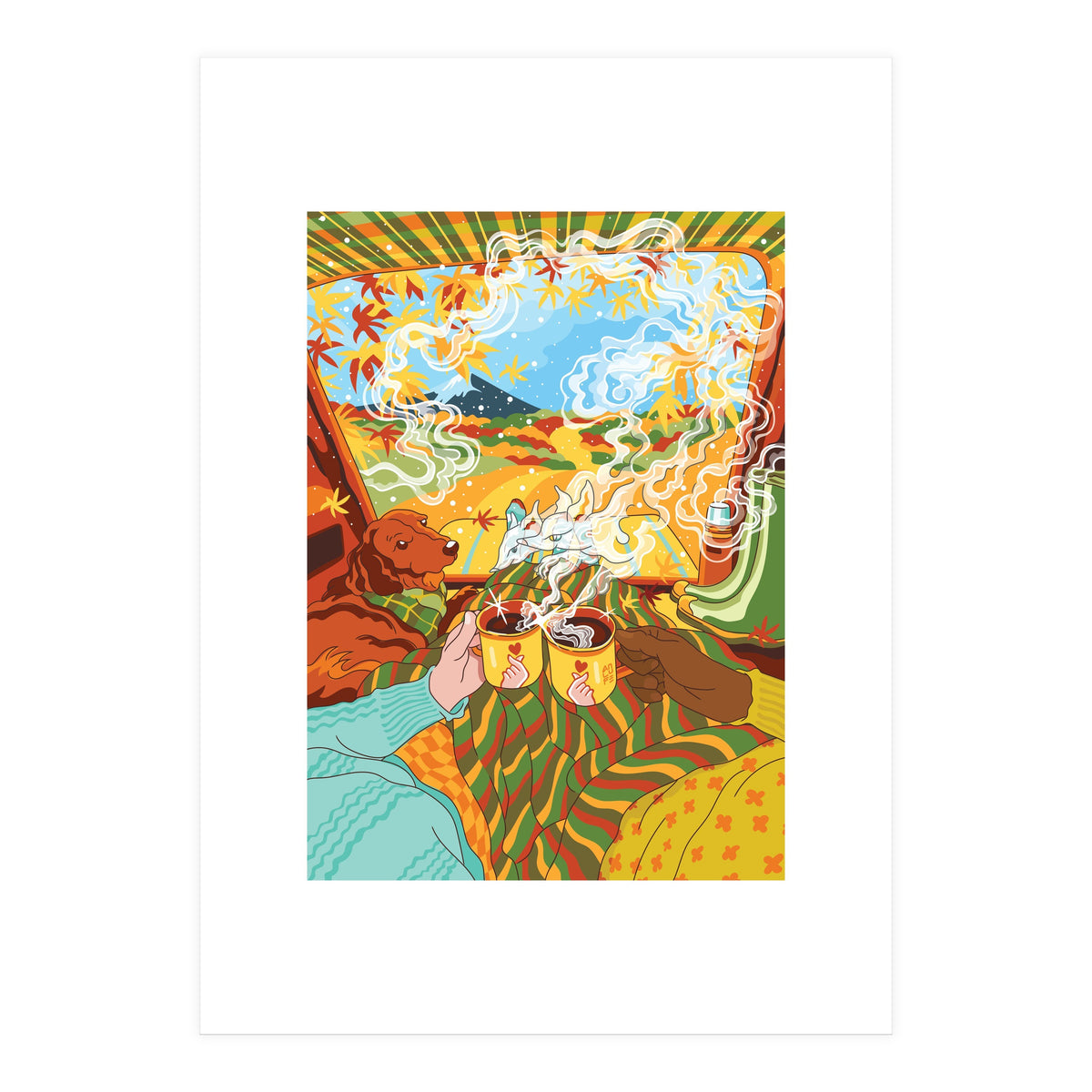 A Foxy Trip (Print Only)