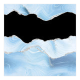 Blue & Silver Agate Glitter Texture 03 (Print Only) thumbnail