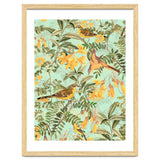 Yellow Birds in Tropical Jungle Paradise thumbnail