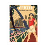 Perth, The Elizabeth Quay Bridge, Australia (Print Only) thumbnail