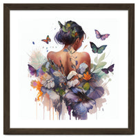 Butterfly Botanical Back