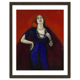 The Blue Dress. Date: 1911. Dimensions: 146.2 cm x 114.4 cm, 161.0 cm x 129.4 cm. thumbnail