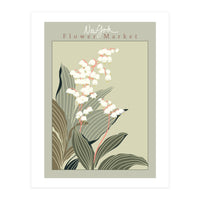 Flower Market New York Lily of the valley (Print Only)