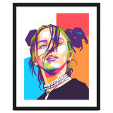 Billie Eillish wpap art thumbnail