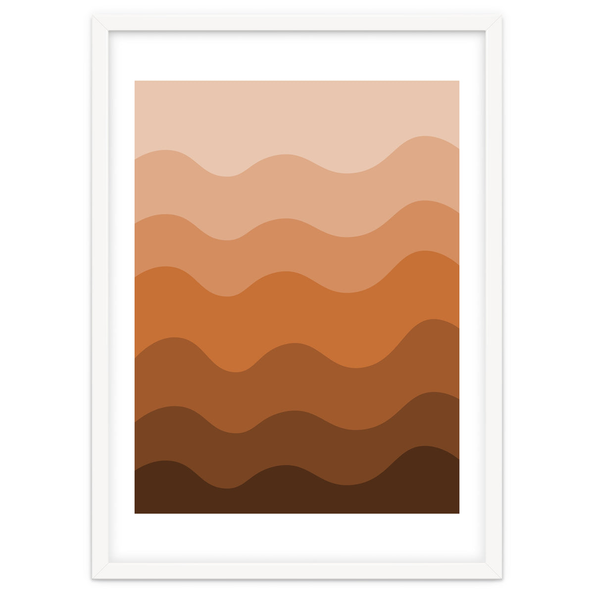 Brown gradient design
