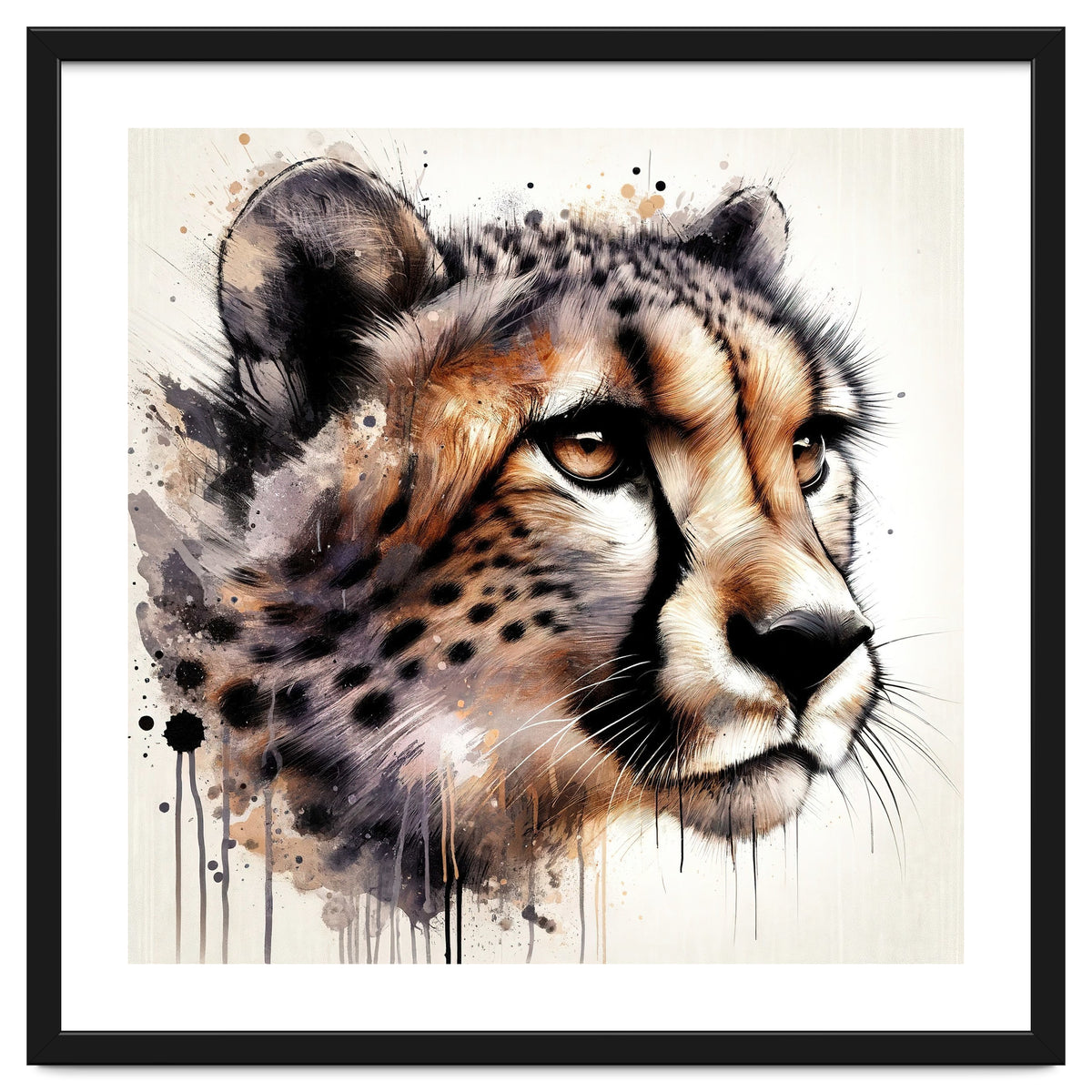 Watercolor Cheetah