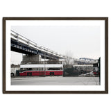 Abandoned Bus under the rail bridge thumbnail