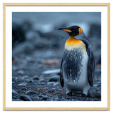 King Penguin Standing In The Rain thumbnail