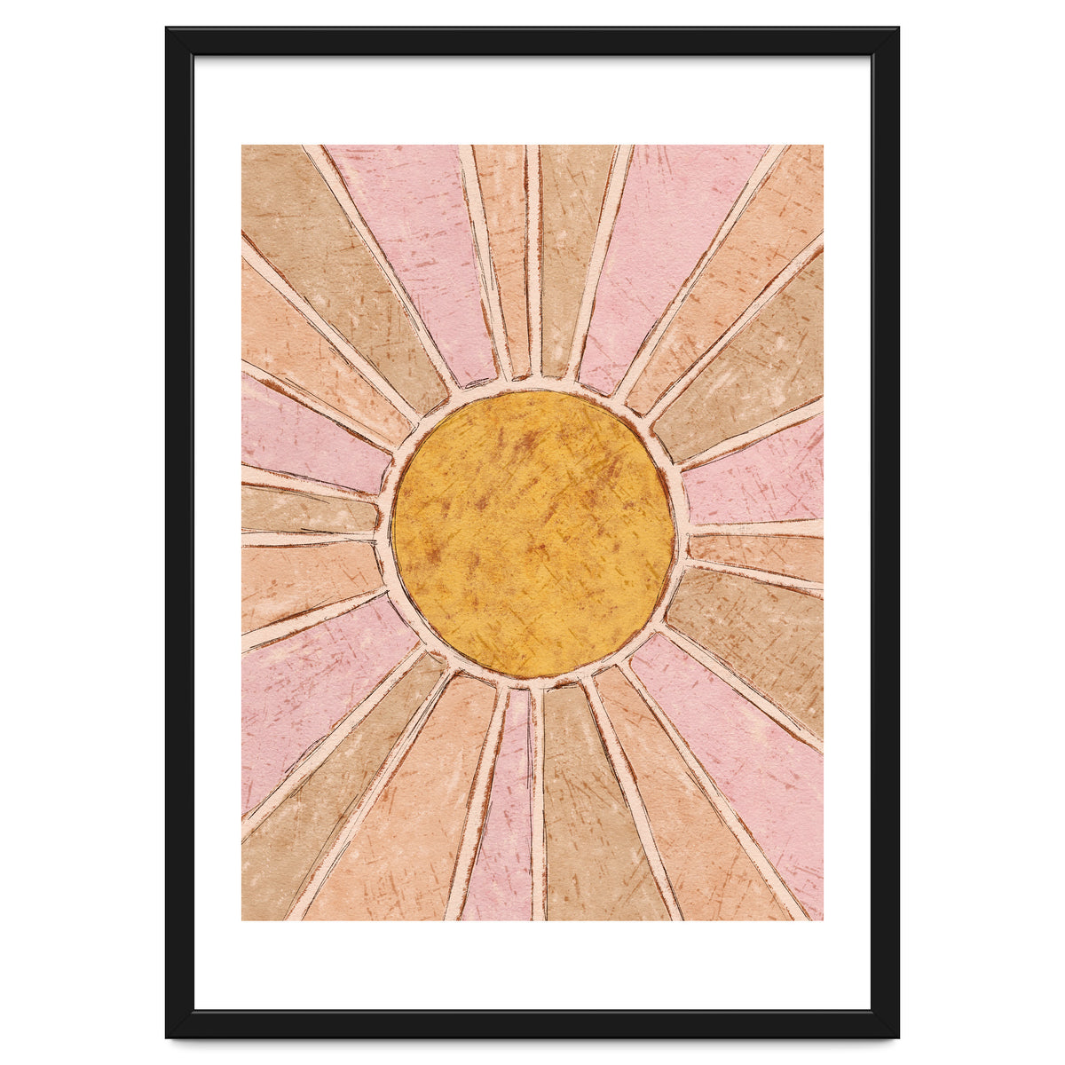 Seventies Retro Sunshine