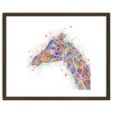 giraffe watercolor lines thumbnail