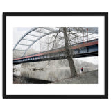 Fishing man under the bridge thumbnail