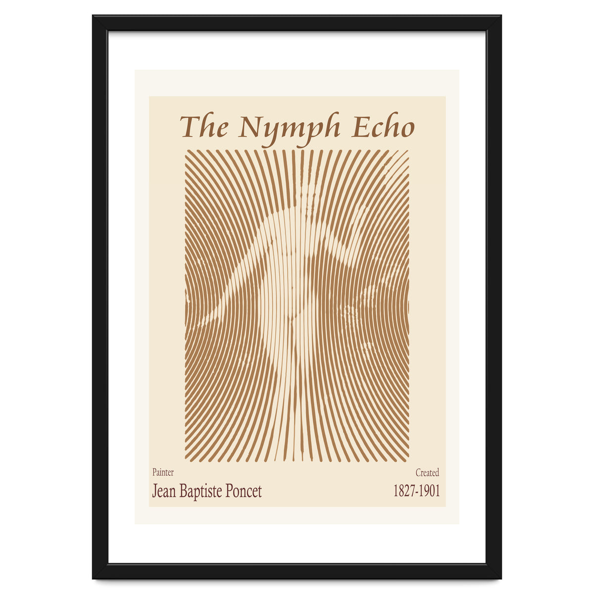 The Nymph Echo – Jean Baptiste Poncet