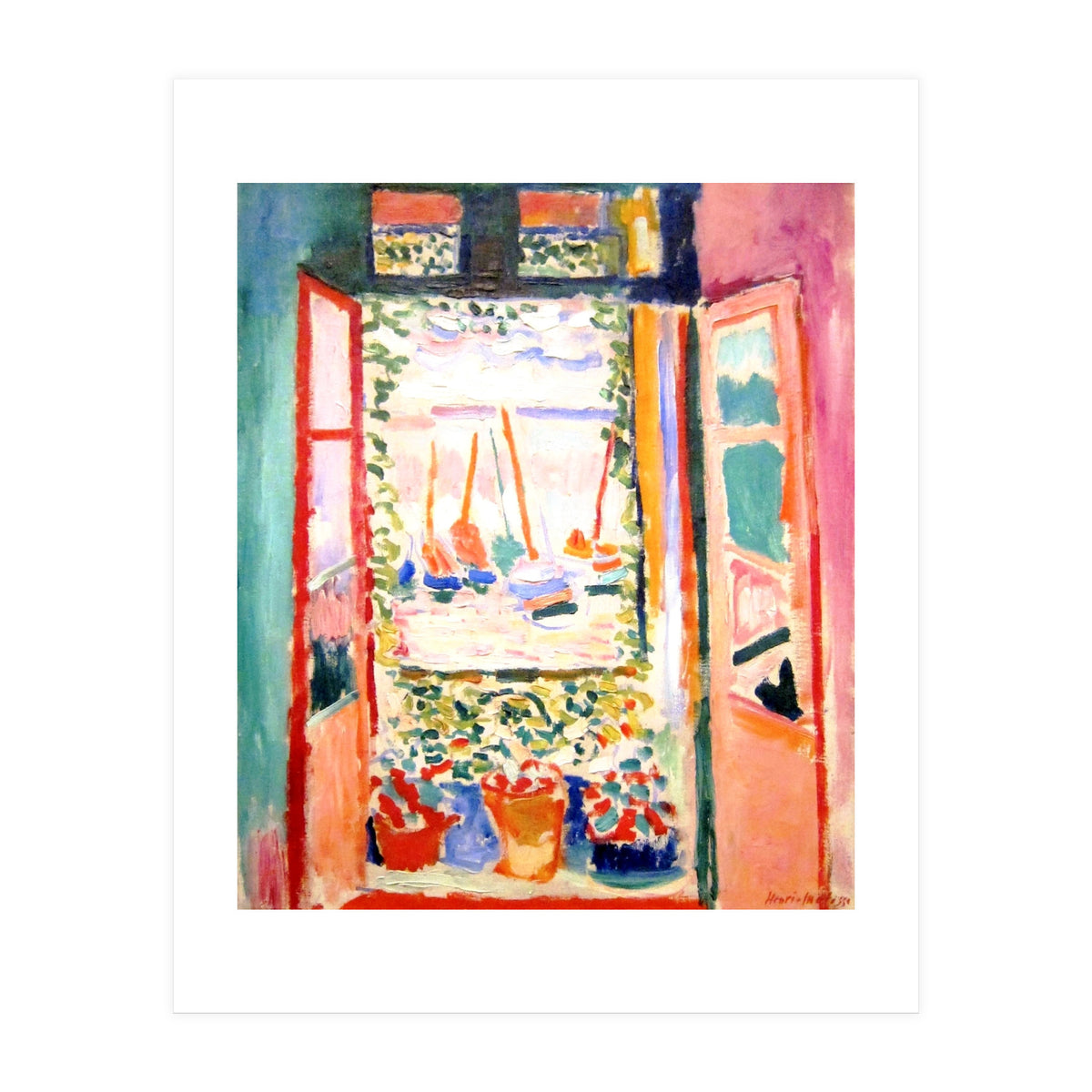 Open Window, Collioure – Henri Matisse (1905) (Print Only)